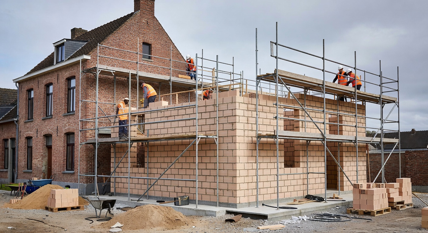 Monte charge particulier : dimensions, normes et installation en extension de maison en Wallonie